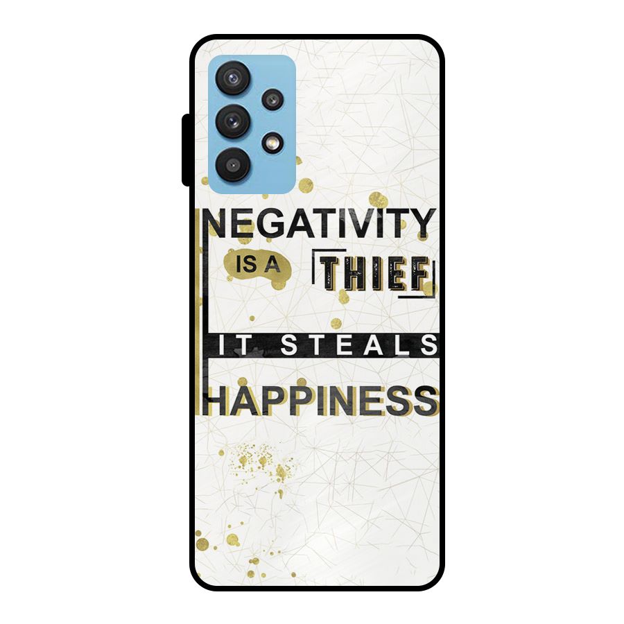 Negativity Thief Metal Back Case for Galaxy M32 5G