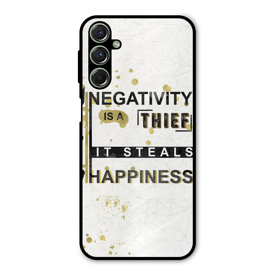 Negativity Thief Metal Back Case for Galaxy M34