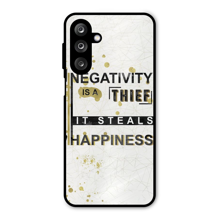 Negativity Thief Metal Back Case for Galaxy M36