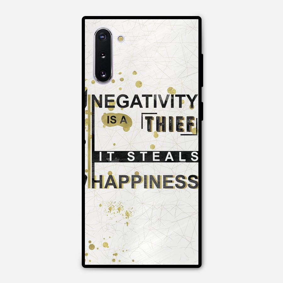 Negativity Thief Metal Back Case for Galaxy Note 10