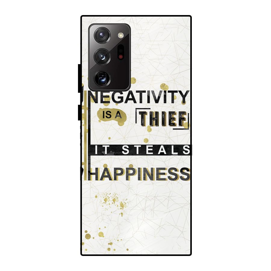 Negativity Thief Metal Back Case for Galaxy Note 20 Ultra 5G