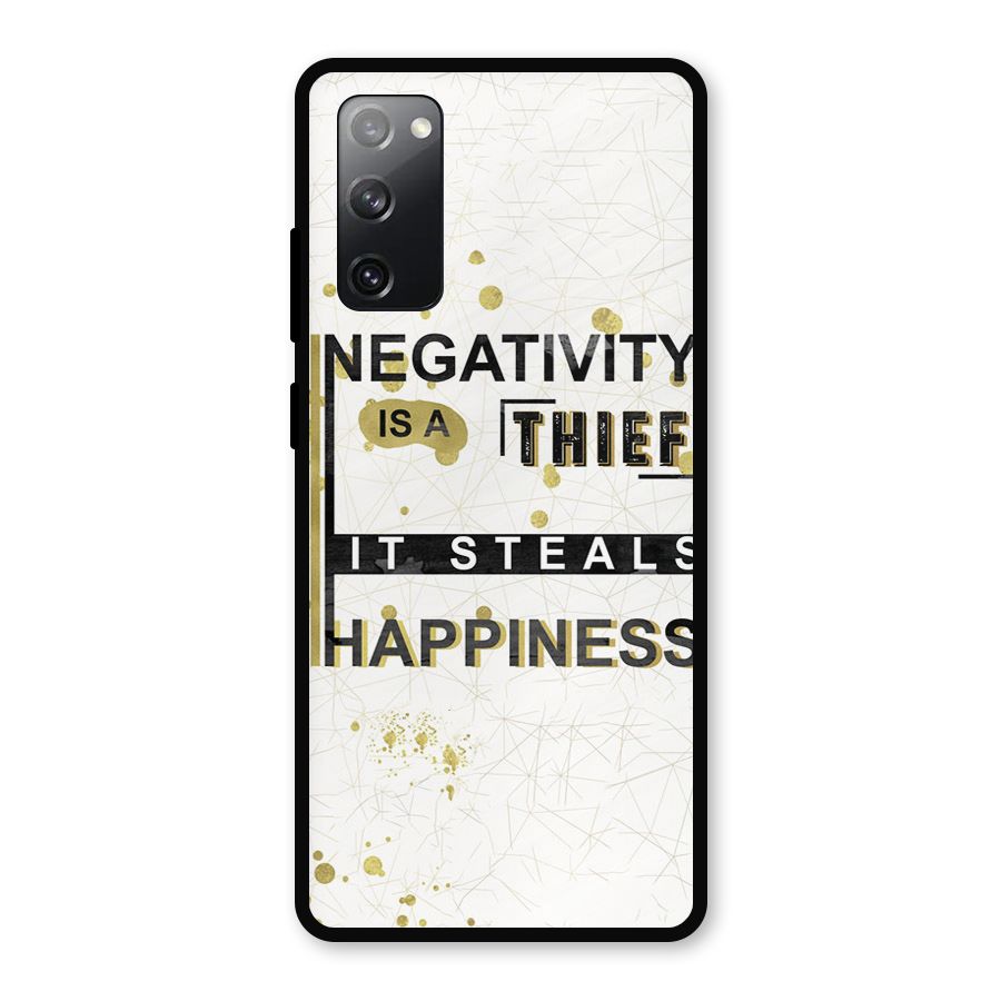 Negativity Thief Metal Back Case for Galaxy S20 FE 5G