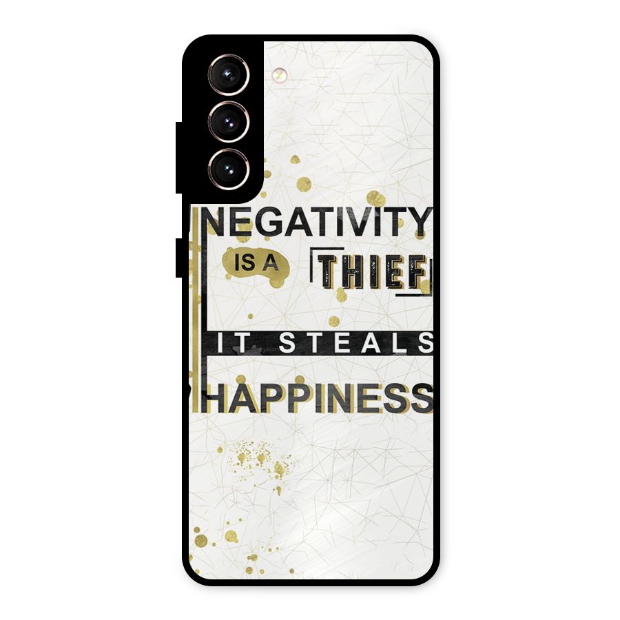Negativity Thief Metal Back Case for Galaxy S21 5G