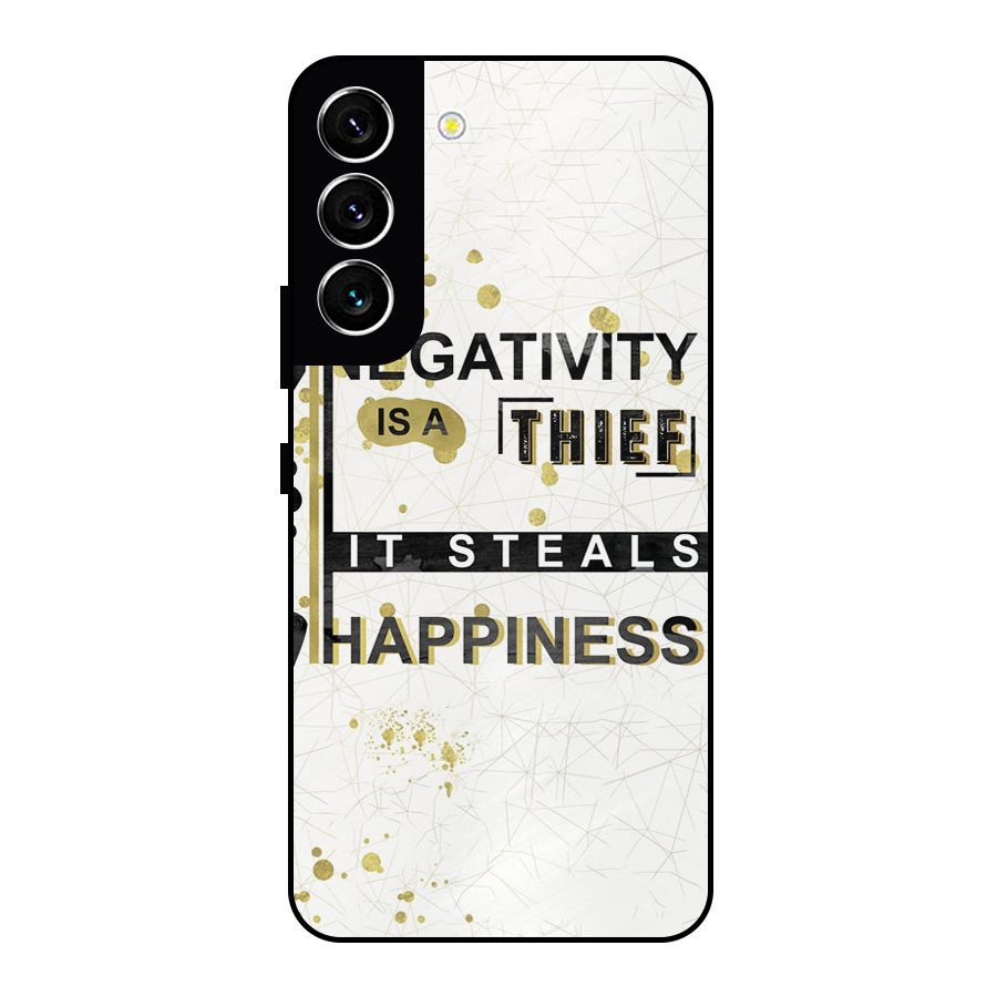 Negativity Thief Metal Back Case for Galaxy S22 5G