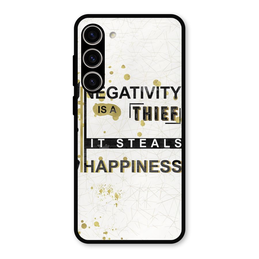 Negativity Thief Metal Back Case for Galaxy S23 Plus