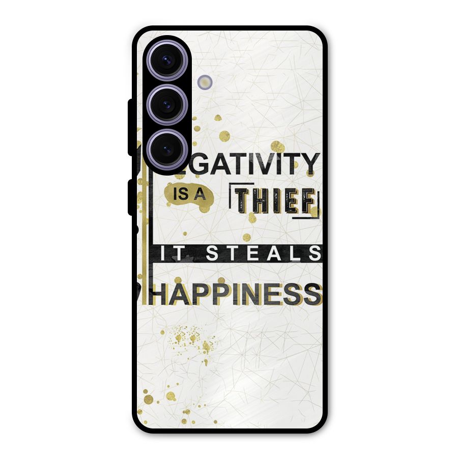 Negativity Thief Metal Back Case for Galaxy S24