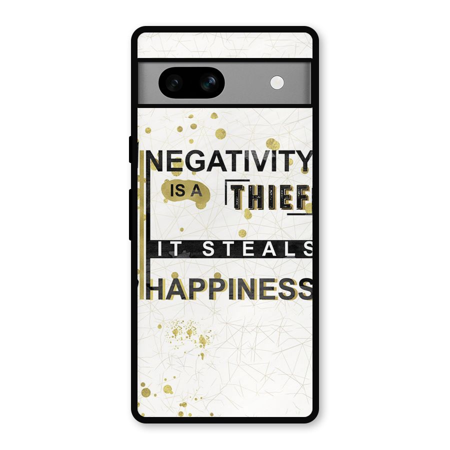 Negativity Thief Metal Back Case for Google Pixel 7a