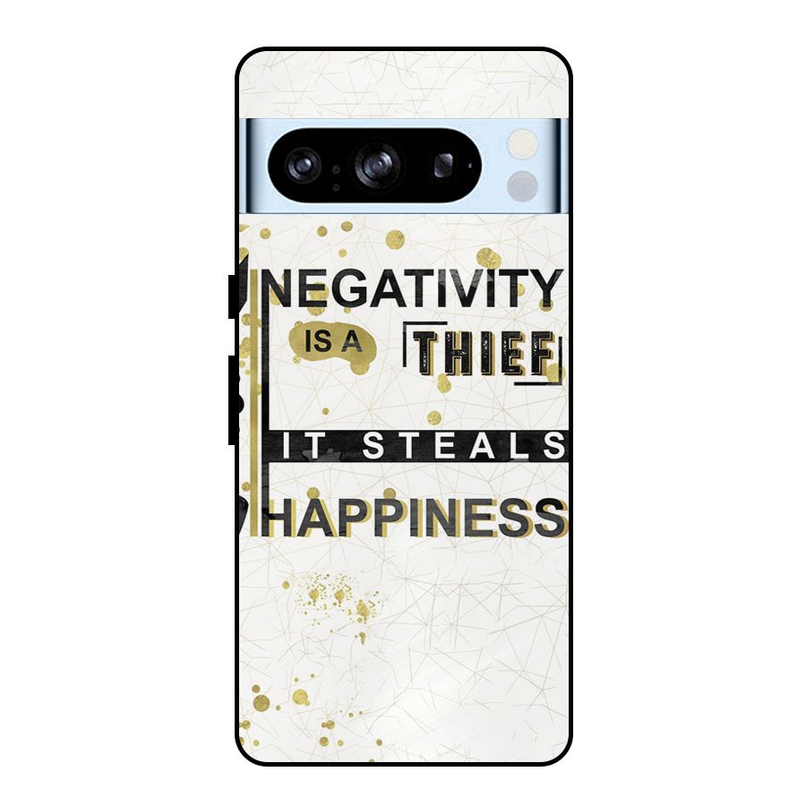Negativity Thief Metal Back Case for Google Pixel 8 Pro