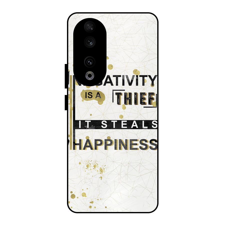 Negativity Thief Metal Back Case for Honor 90