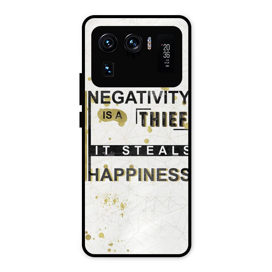 Negativity Thief Metal Back Case for Mi 11 Ultra