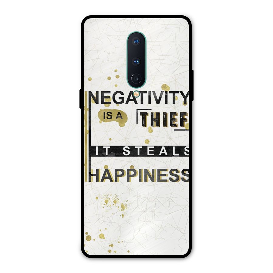 Negativity Thief Metal Back Case for OnePlus 8