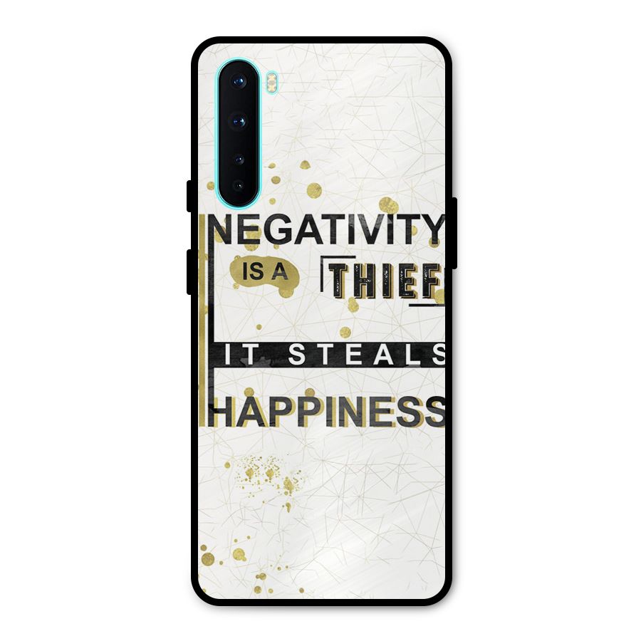 Negativity Thief Metal Back Case for OnePlus Nord