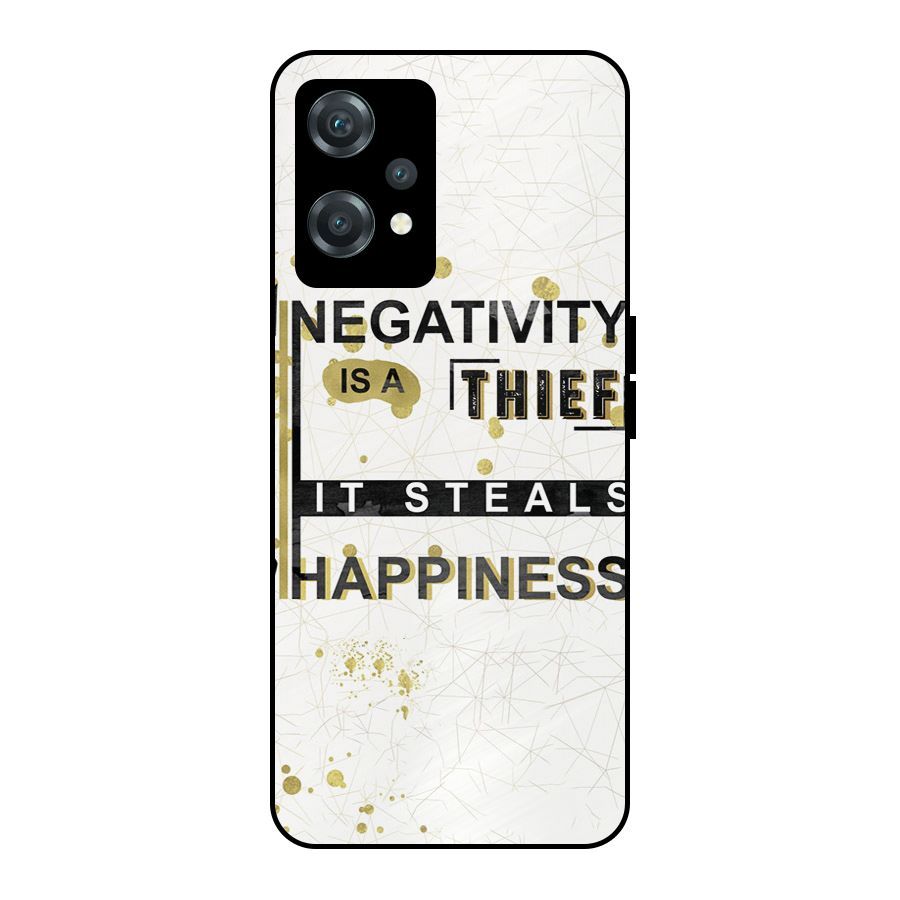 Negativity Thief Metal Back Case for OnePlus Nord CE 2 Lite 5G