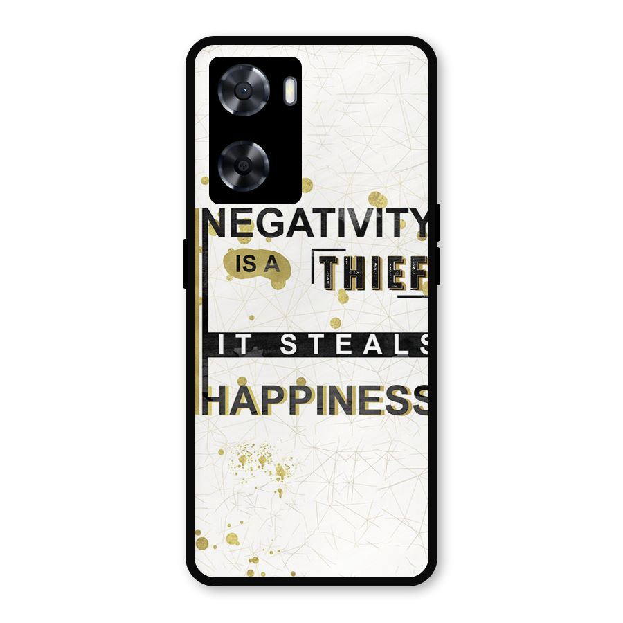 Negativity Thief Metal Back Case for OnePlus Nord N20 SE