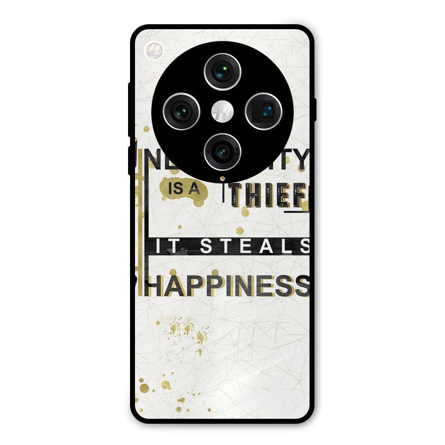 Negativity Thief Metal Back Case for Oppo Find X8 Pro