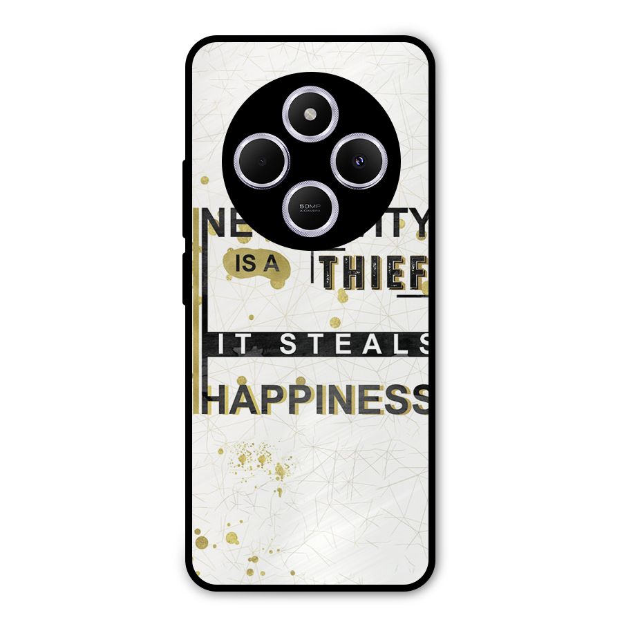 Negativity Thief Metal Back Case for Poco C75 5G