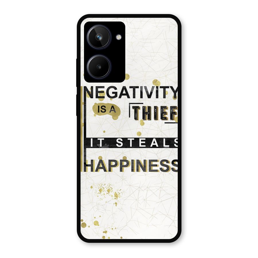 Negativity Thief Metal Back Case for Realme 10
