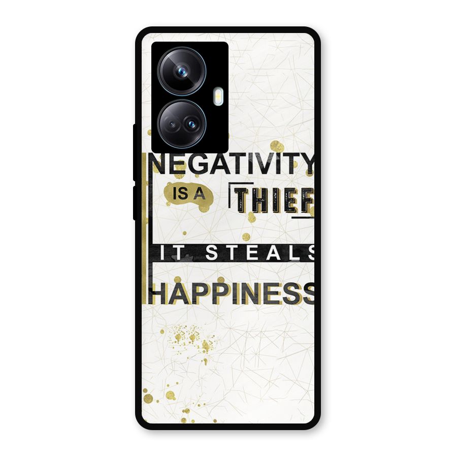 Negativity Thief Metal Back Case for Realme 10 Pro Plus