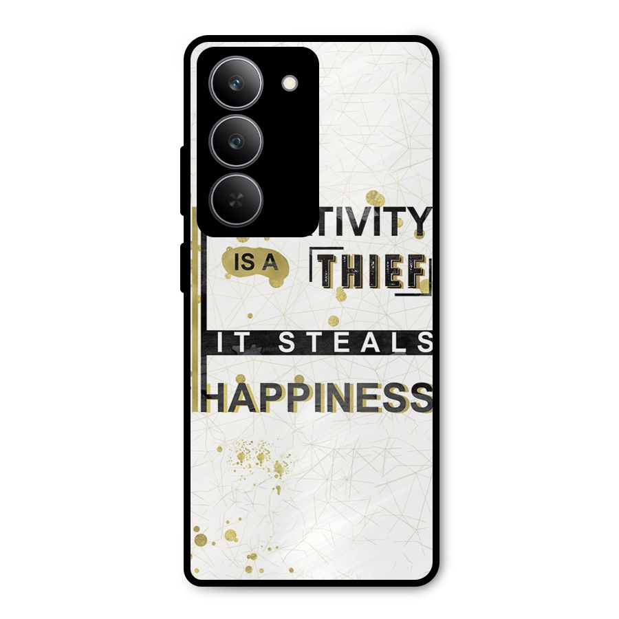 Negativity Thief Metal Back Case for Realme 14x