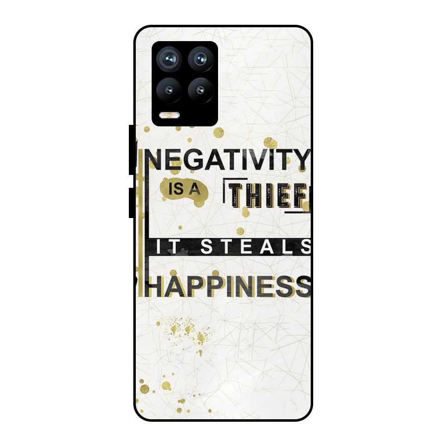 Negativity Thief Metal Back Case for Realme 8 Pro
