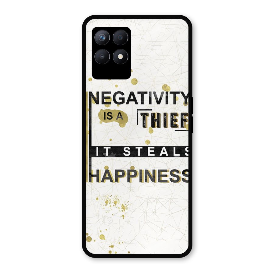 Negativity Thief Metal Back Case for Realme 8i
