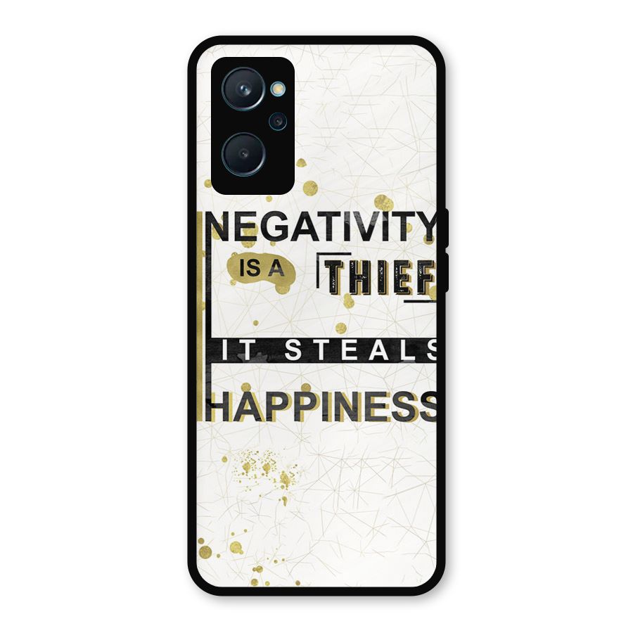 Negativity Thief Metal Back Case for Realme 9i