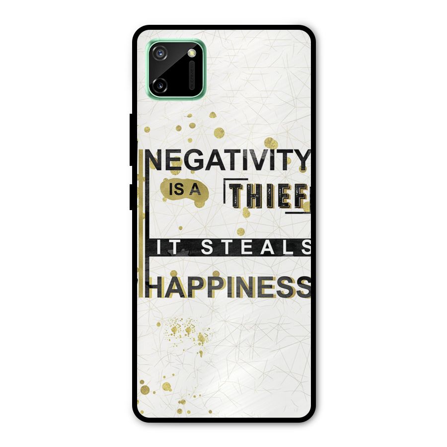 Negativity Thief Metal Back Case for Realme C11