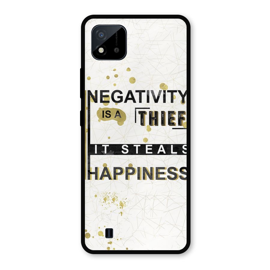 Negativity Thief Metal Back Case for Realme C11 2021