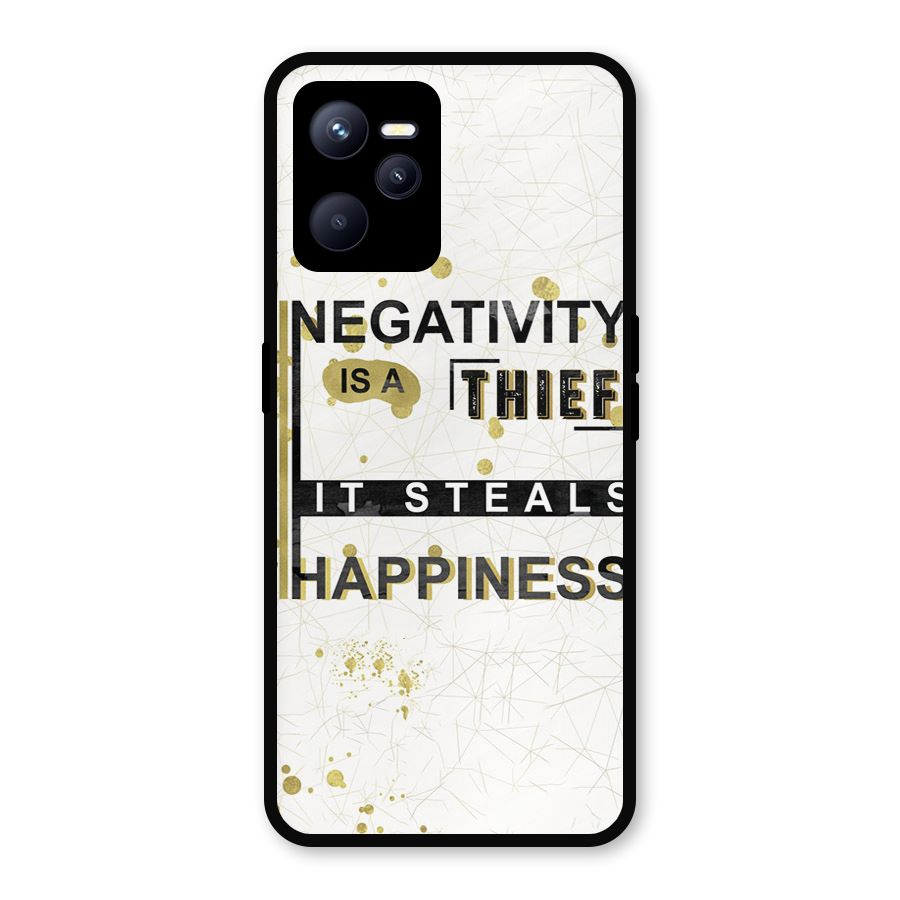 Negativity Thief Metal Back Case for Realme C35