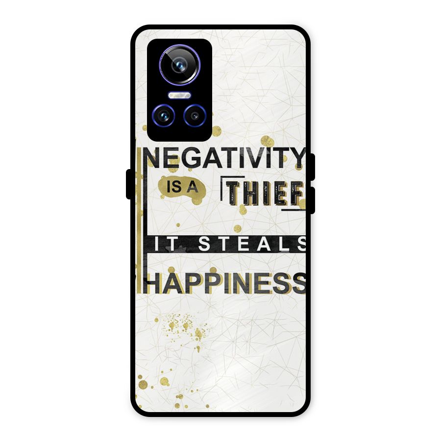 Negativity Thief Metal Back Case for Realme GT Neo 3