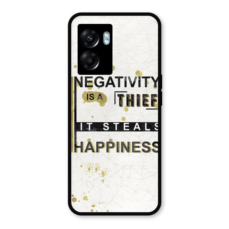 Negativity Thief Metal Back Case for Realme Narzo 50 5G