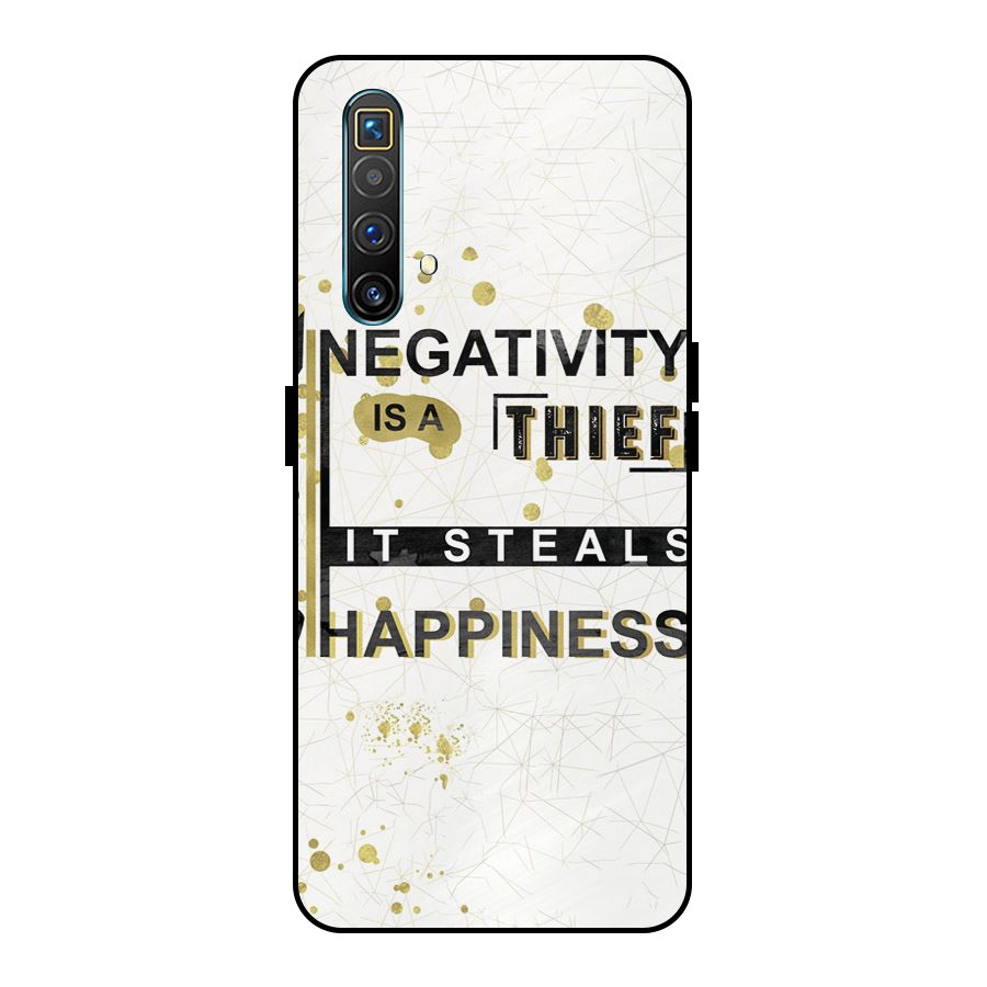 Negativity Thief Metal Back Case for Realme X3 SuperZoom