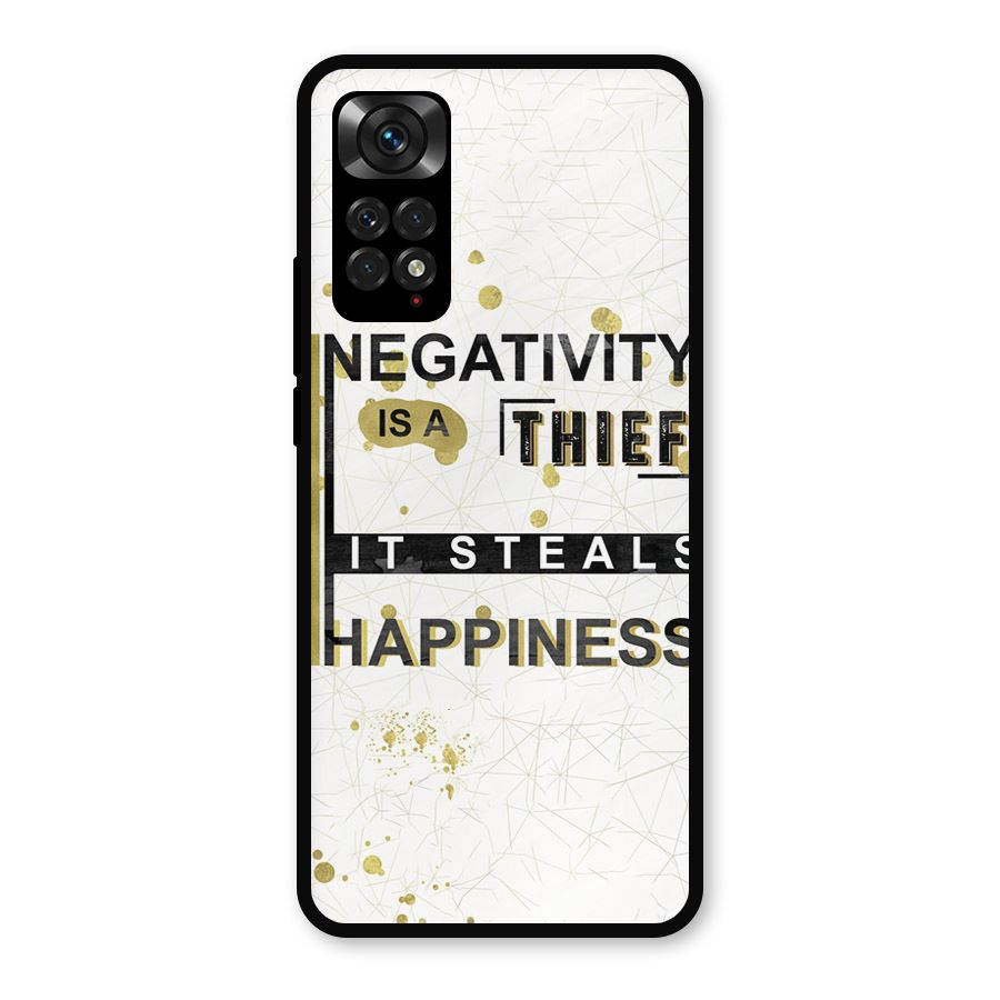 Negativity Thief Metal Back Case for Redmi Note 11s
