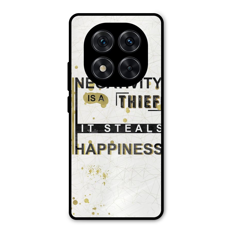 Negativity Thief Metal Back Case for Redmi Note 14 Pro 5G
