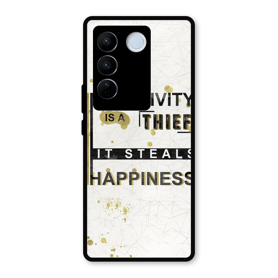 Negativity Thief Metal Back Case for Vivo V27