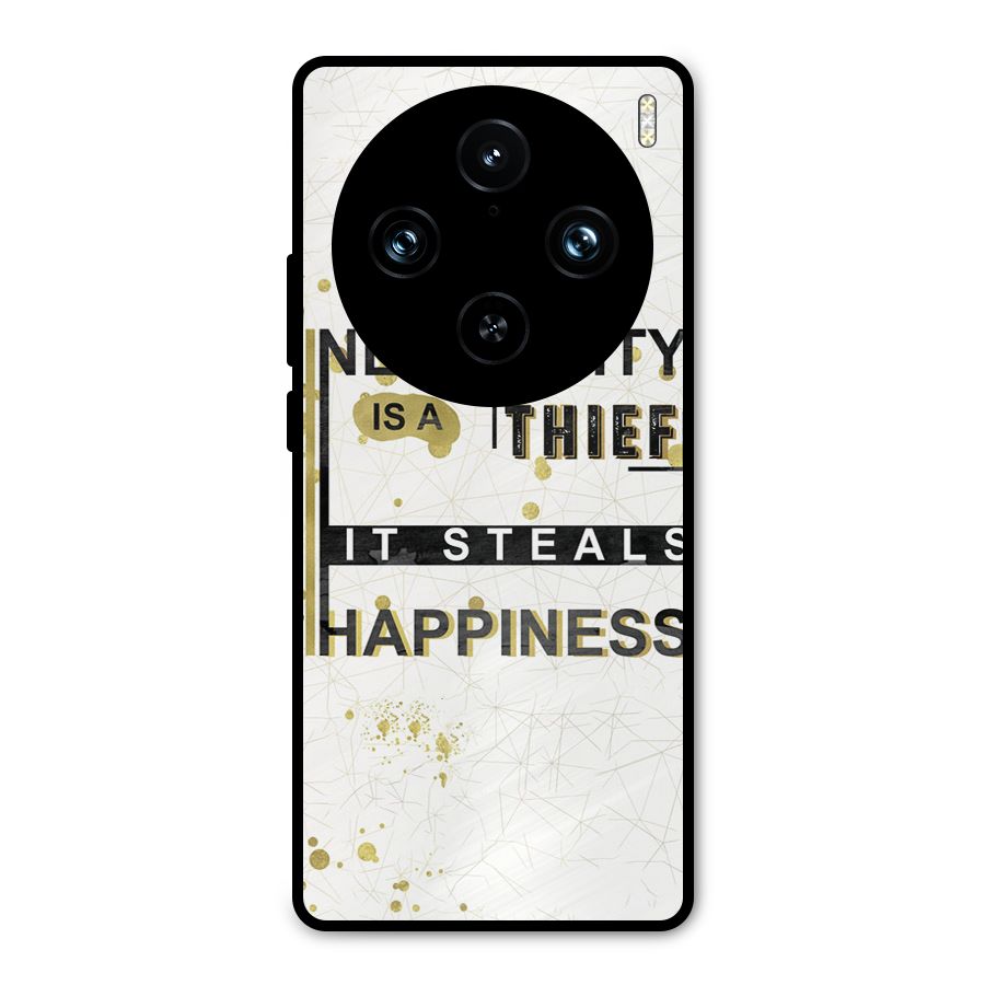 Negativity Thief Metal Back Case for Vivo X100 Pro