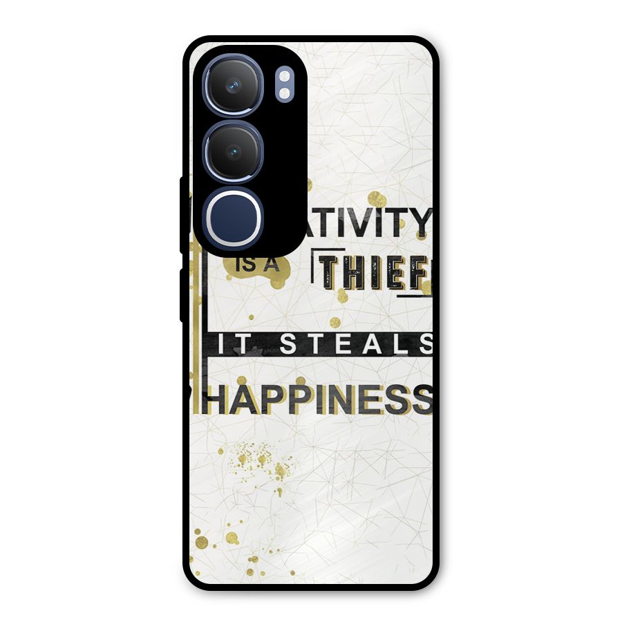 Negativity Thief Metal Back Case for Vivo Y29
