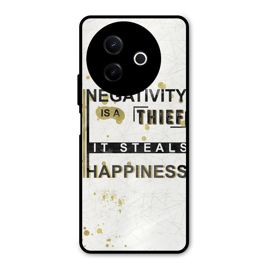 Negativity Thief Metal Back Case for Vivo Y39