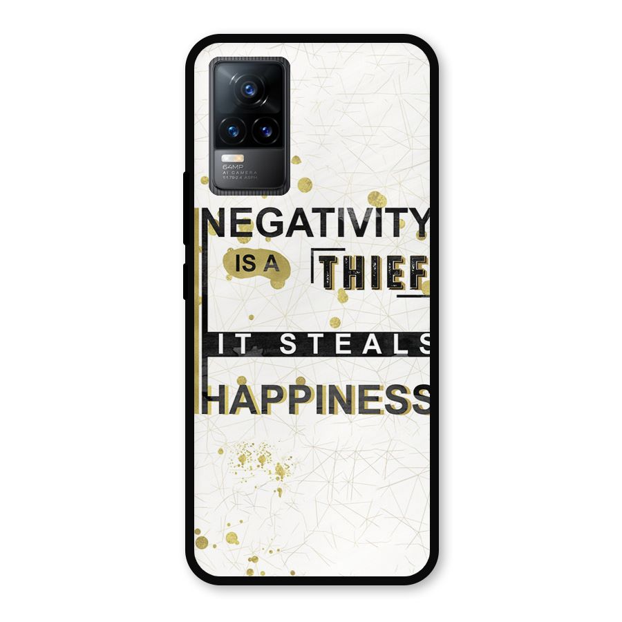 Negativity Thief Metal Back Case for Vivo Y73