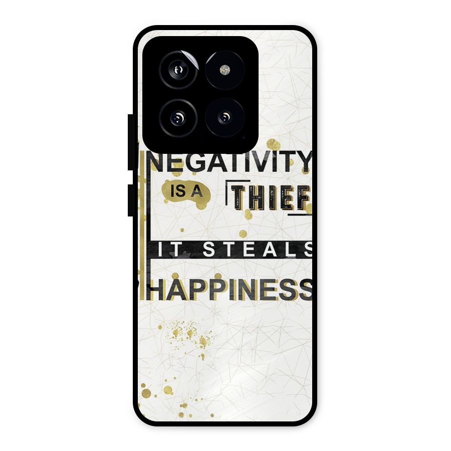 Negativity Thief Metal Back Case for Xiaomi 14