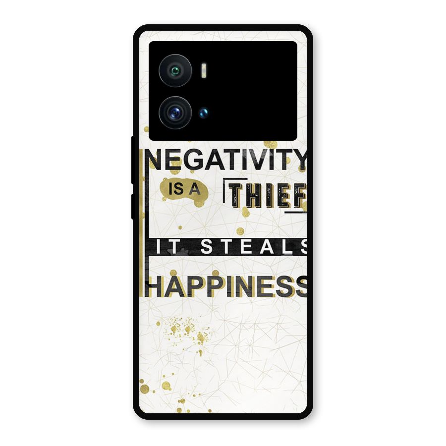 Negativity Thief Metal Back Case for iQOO 9 Pro