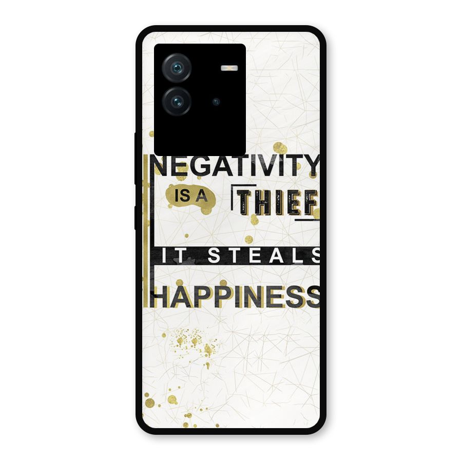 Negativity Thief Metal Back Case for iQOO Neo 6 5G