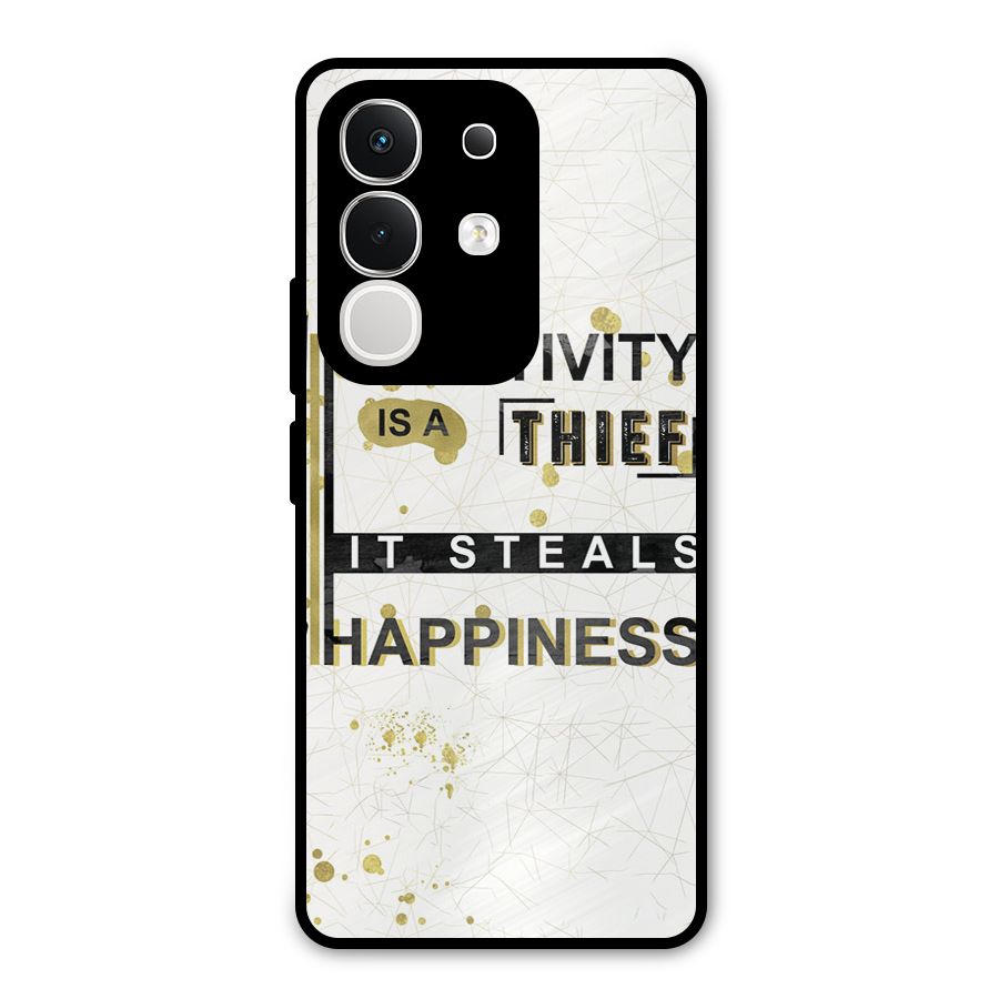 Negativity Thief Metal Back Case for iQOO Z10x