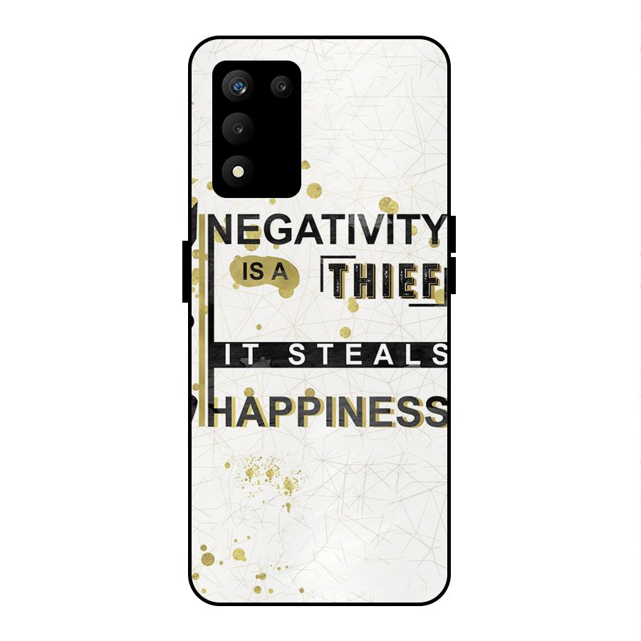 Negativity Thief Metal Back Case for realme 9 5G SE