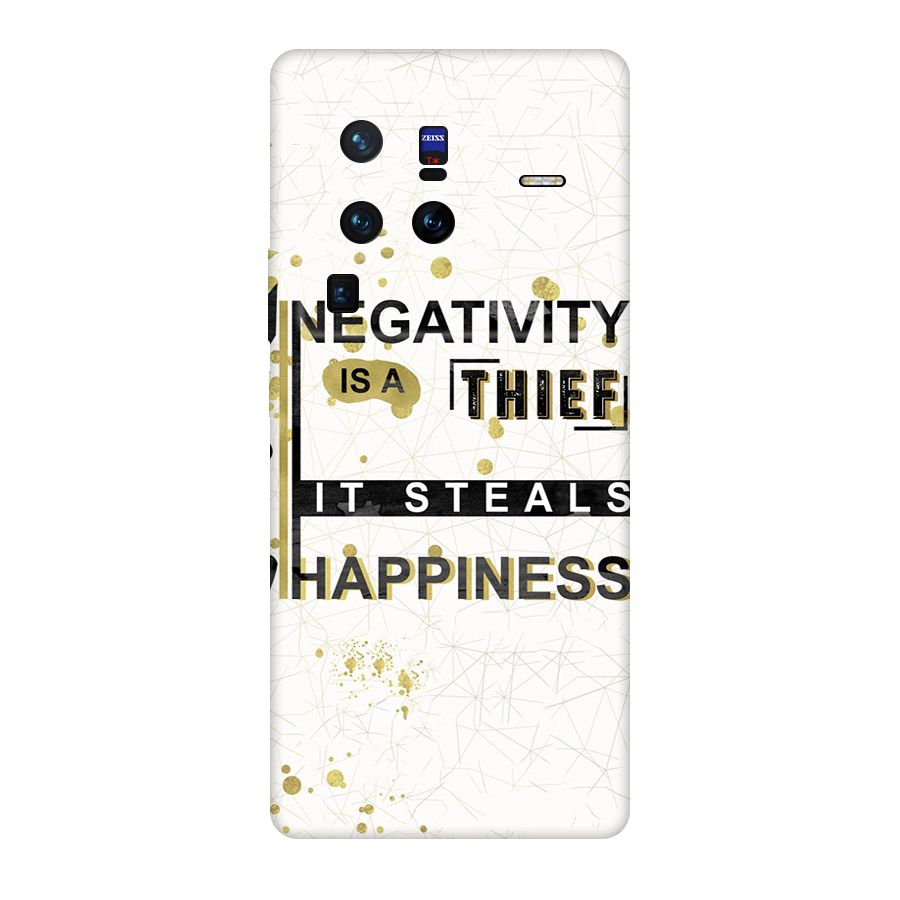 Negativity Thief Original Polycarbonate Back Case for Vivo X80