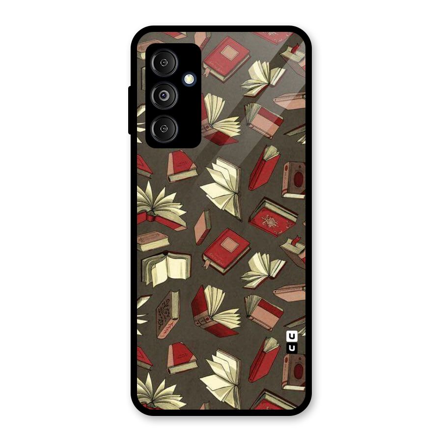 Nerd Head Glass Back Case for Galaxy M14 5G