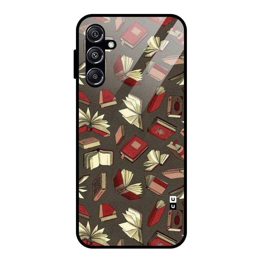 Nerd Head Glass Back Case for Galaxy M34 5G