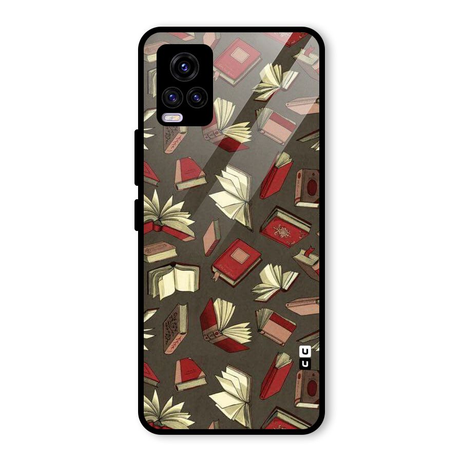 Nerd Head Glass Back Case for Vivo V20 2021