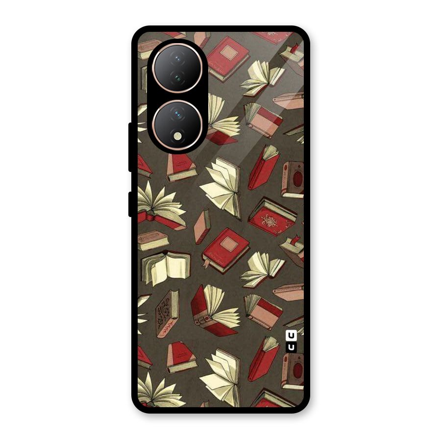 Nerd Head Glass Back Case for Vivo Y100A