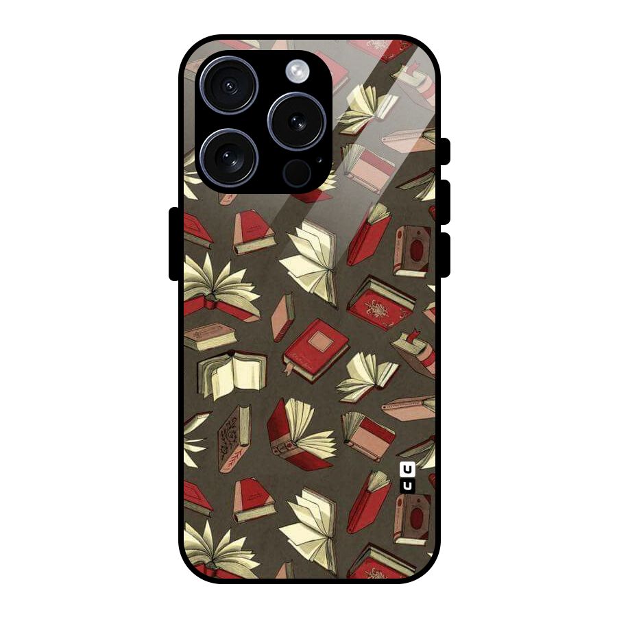Nerd Head Glass Back Case for iPhone 15 Pro